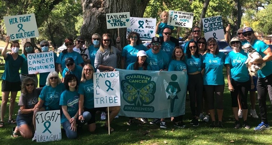Taylor's Teal tribe, raising awareness of ovarian cancer