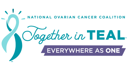 National Ovarian Cancer Coalition Together in Teal Everywhere as One